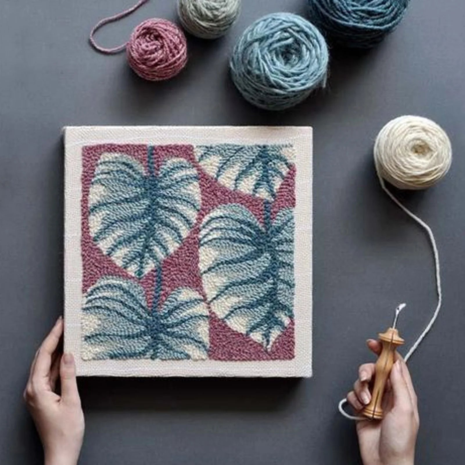 Punch Needle Embroidery Kit