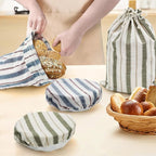 Reusable Linen Cotton Beeswax Bags