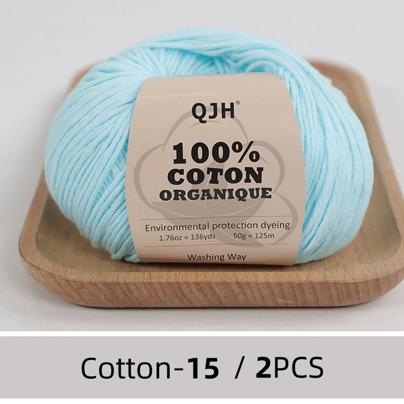 100% Organic Cotton Yarn