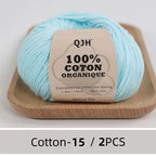 100% Organic Cotton Yarn