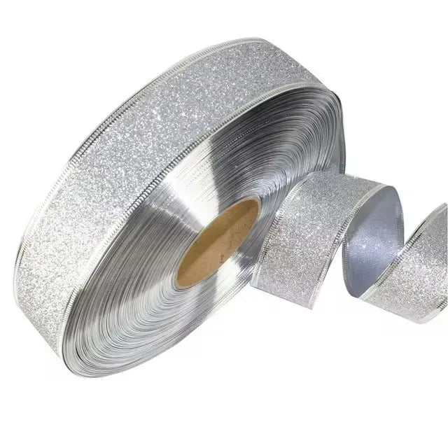 200cm*6.3cm Glitter Decorative Ribbons