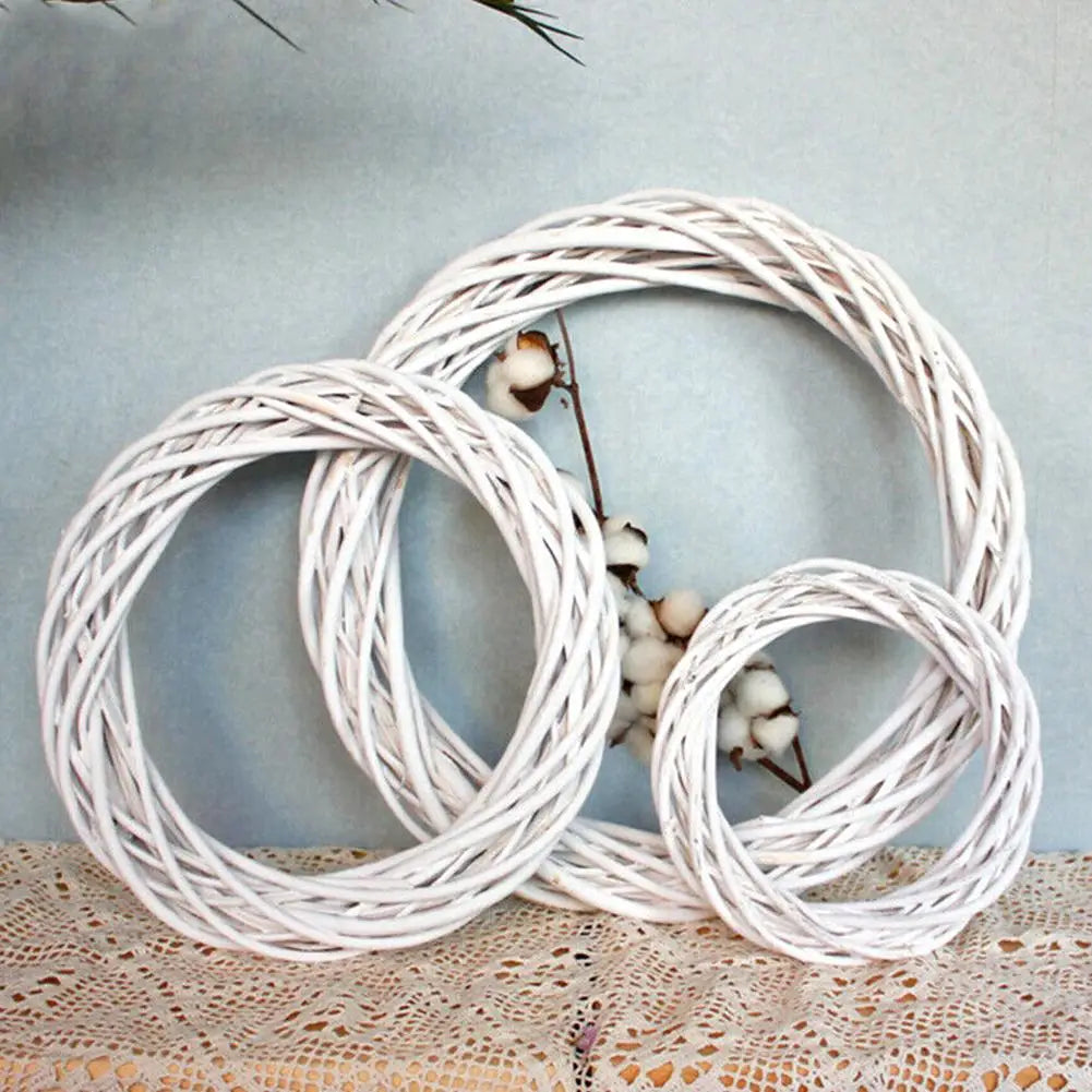 Christmas Festive Braided Wreath