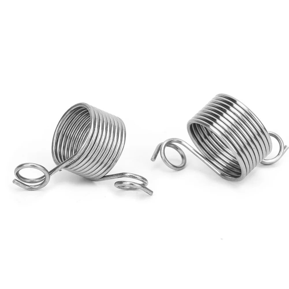 Stainless Steel Coiled Knitting Thimble  Finger Ring