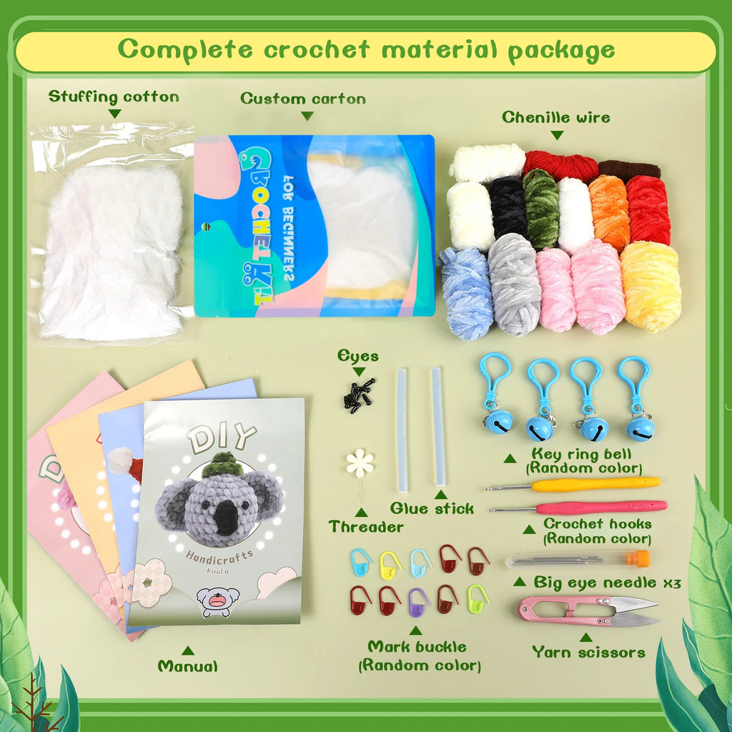 Crochet Animal Kit