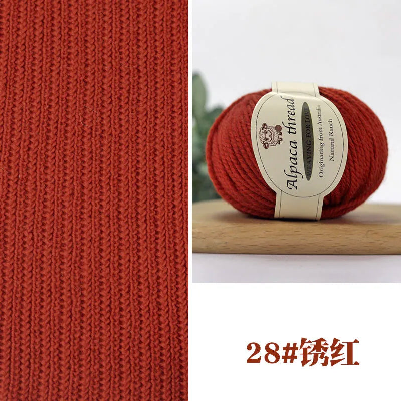 Alpaca Yarn Cashmere Wool Yarn