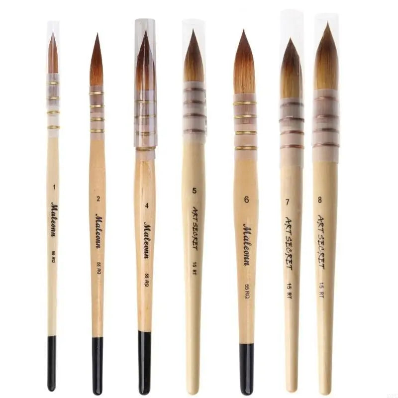 Handmade Hair Artist Watercolor Paint Brush