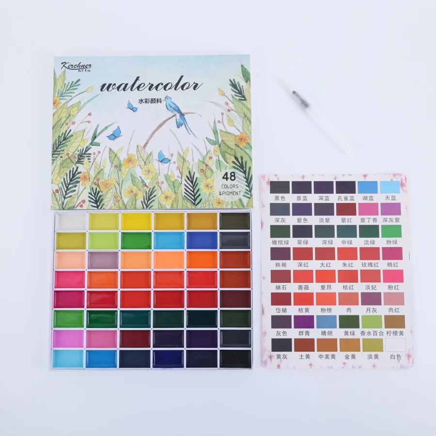 Solid Watercolor Paint Set