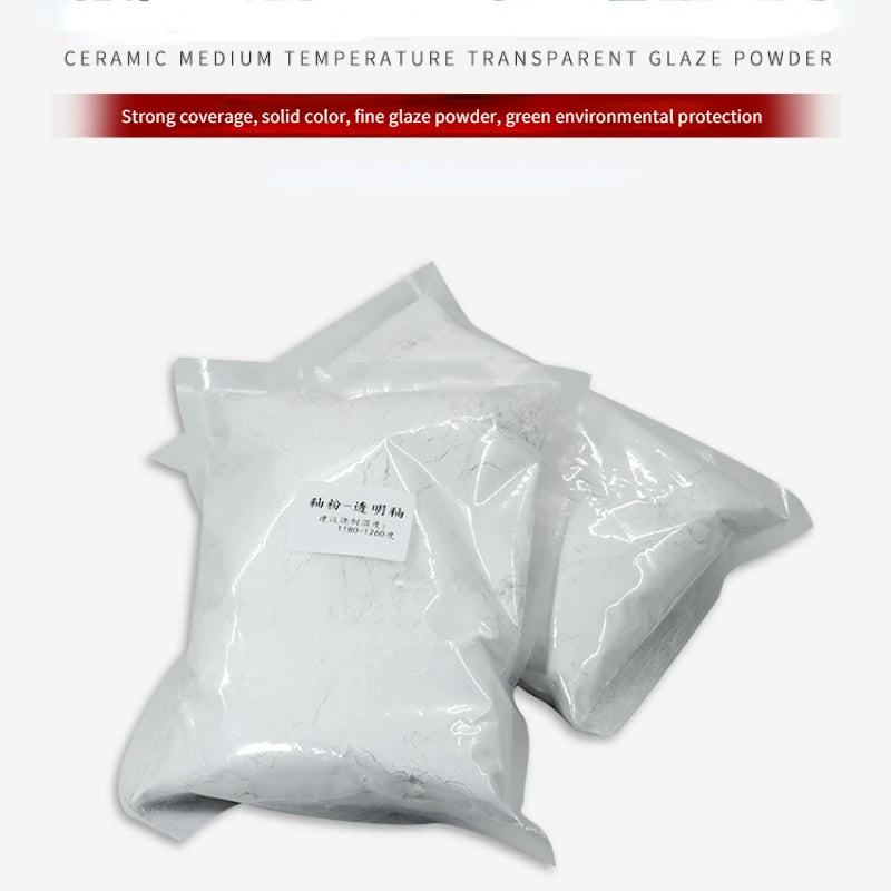 500g Pottery Transparent Glaze Powder