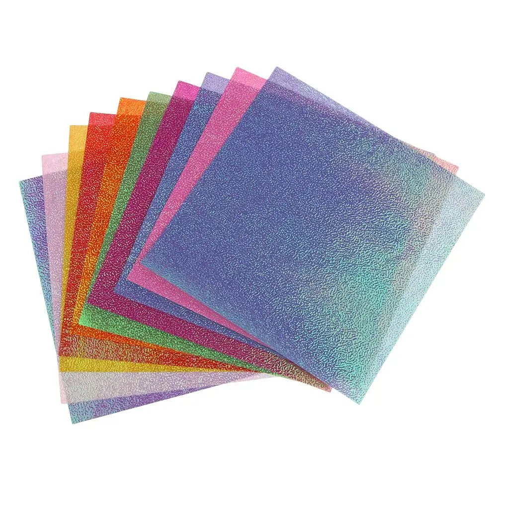 50 Pcs Scrapbooking Pearlescent Paper Cardstock