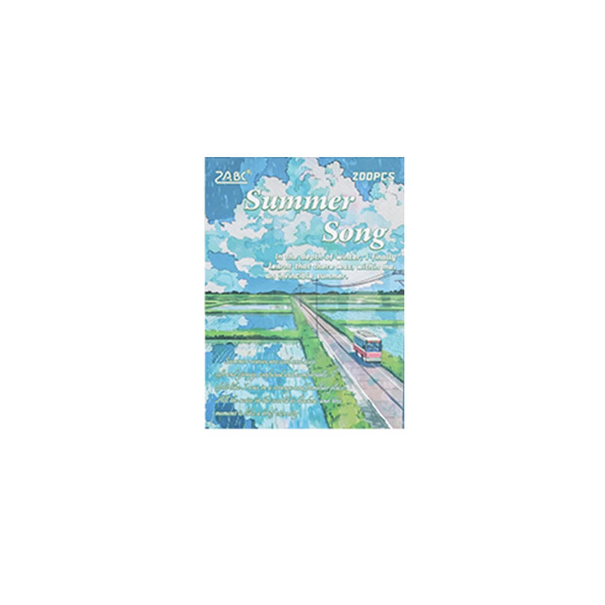 200 sheets themed patterned paper