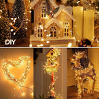 3/6/9M USB Power LED Firecracker String Lights Remote Control