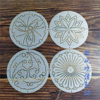 Reusable PET soft Quilting Templates