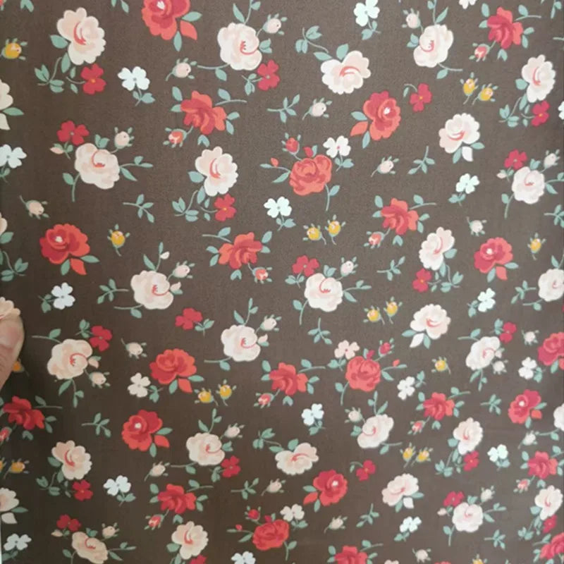 Rose Printed Cotton Fabrics by the Meter