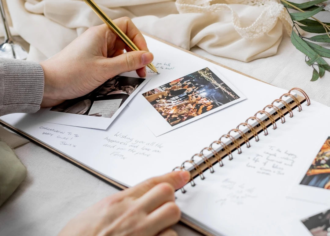 Rustic Wedding Guest Book Alternative