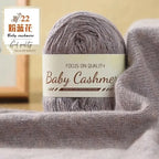 50g/roll Soft Wool Knitting Cashmere Long Thin Yarn