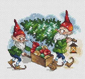 1958 Homefun Cross Stitch Kit Package