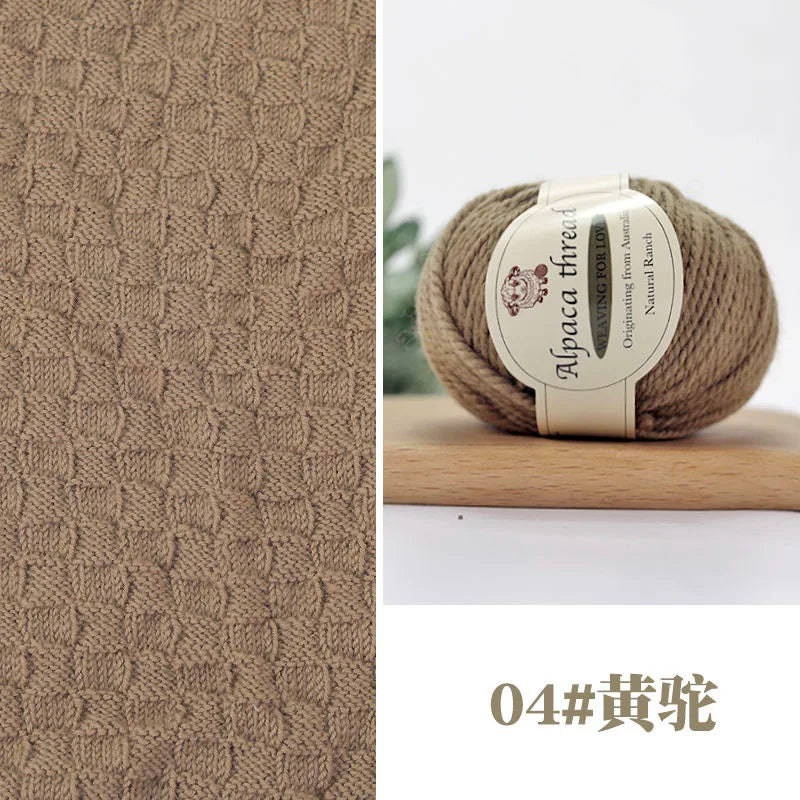 Alpaca Yarn Cashmere Wool Yarn