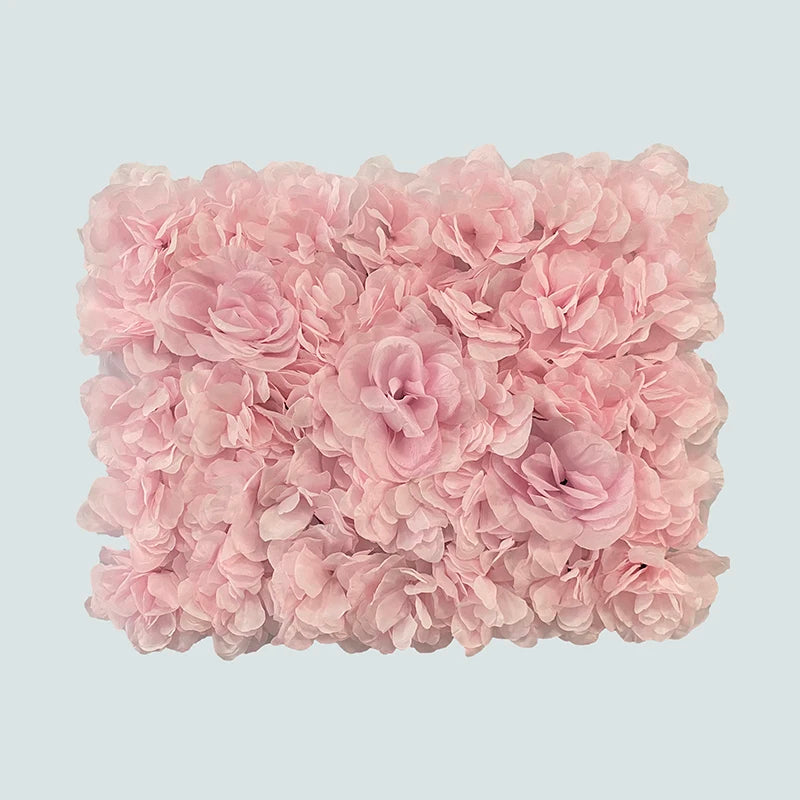 Artificial Flower Wall Panels Backdrop