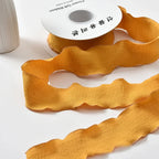 4CM 9 Meters/Roll Wrinkled Lace Edge Ribbons