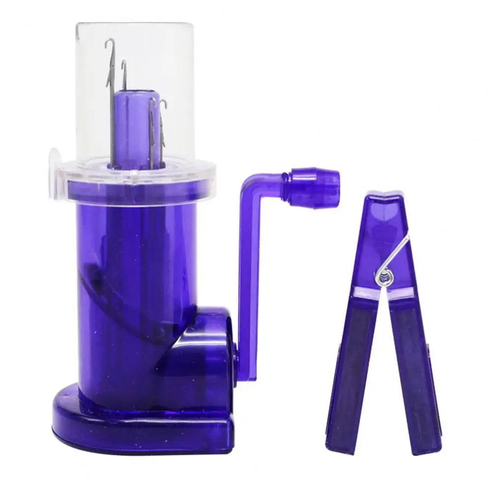 Hand-Cranked Easy-to-Use Knitting Machine