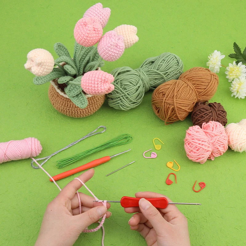 Crochet Flower Kit