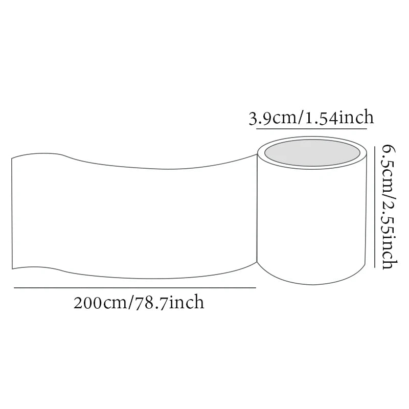 Mr Paper 3rolls Watercolour Patterns Series Seamless Aquascape Tape