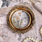 24 Sheets Retro Material Paper for Scrapbook