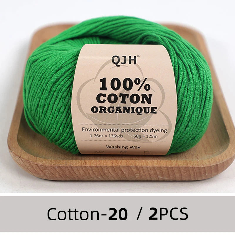 100% Organic Cotton Yarn