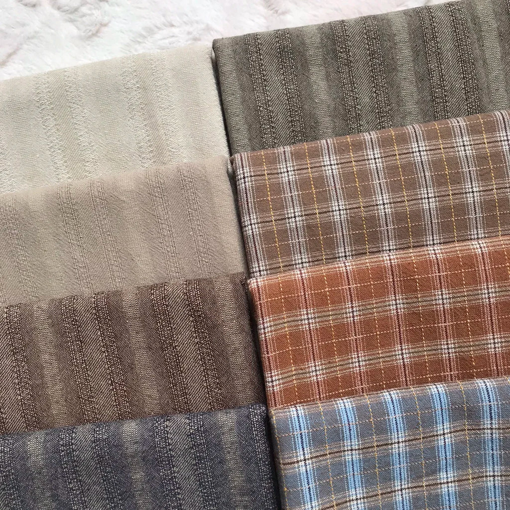 50x70cm yarn-dyed first dye woven cotton plaid brocade