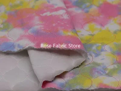 Quilted Embroidery Fabric