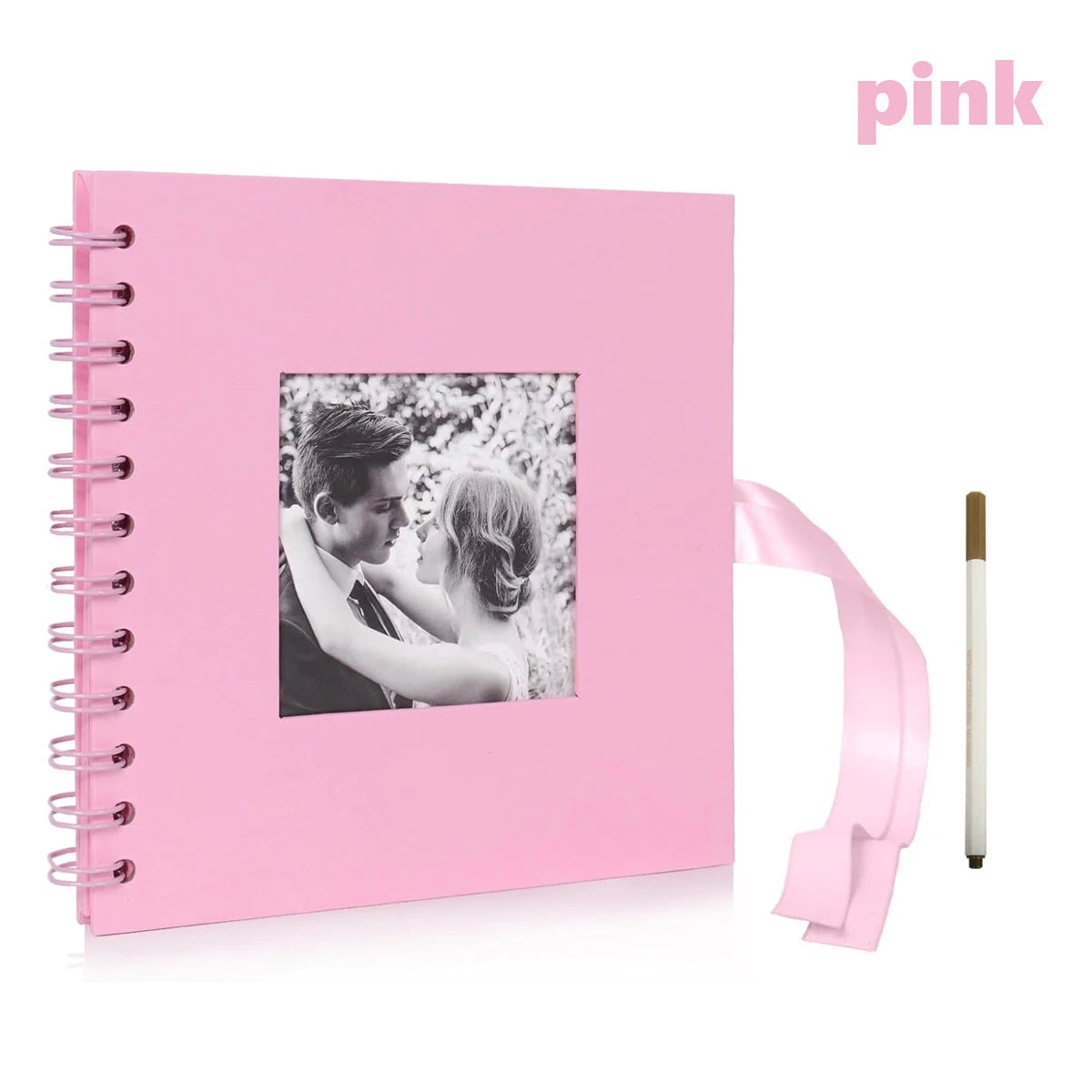 Scrapbook Album Linen Cover 8-inch