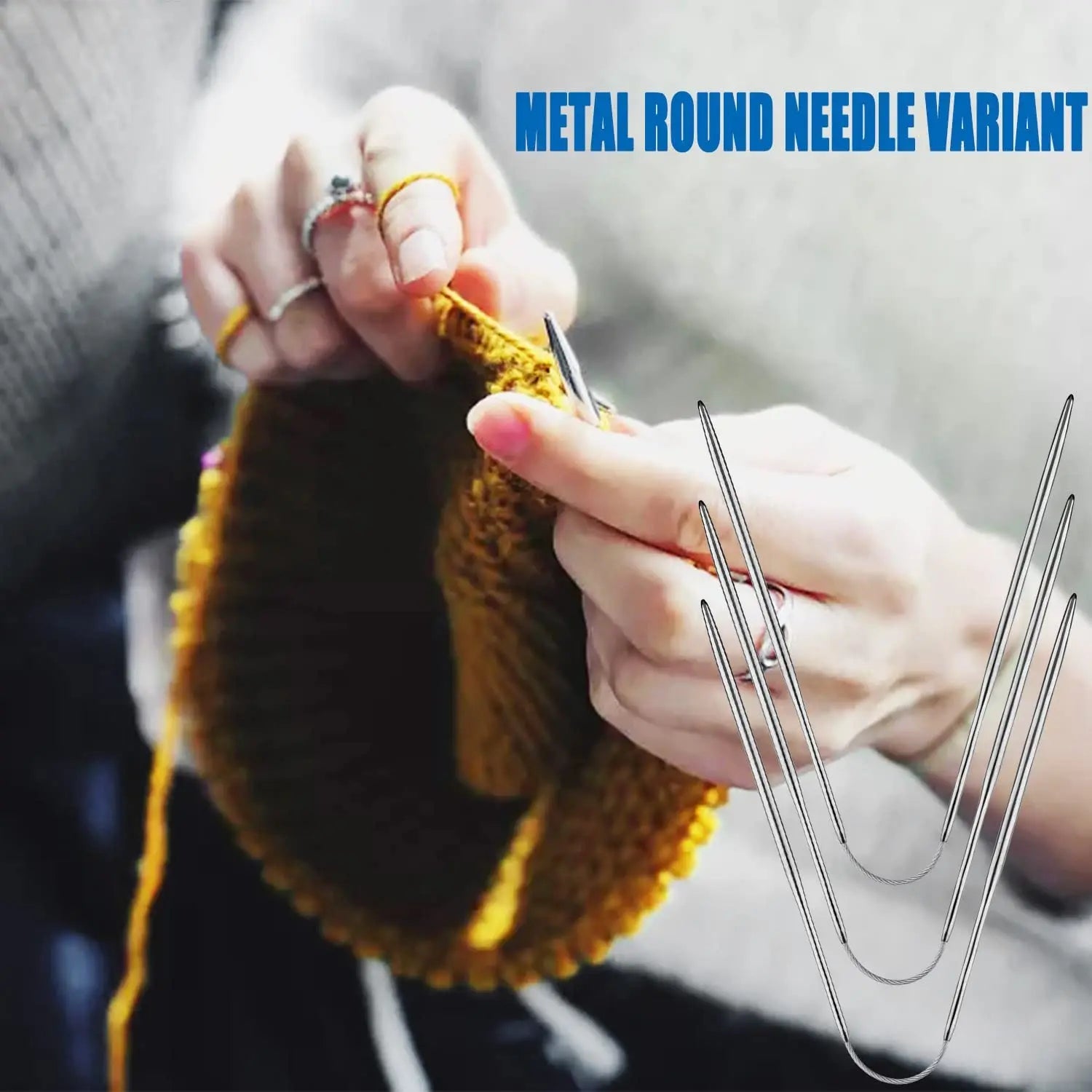 3Pcs Circular Knitting Needles