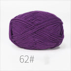 50g Milk Cotton Crochet Yarn 4ply