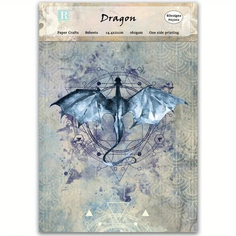 Dragon Scrapbook Paper Pad