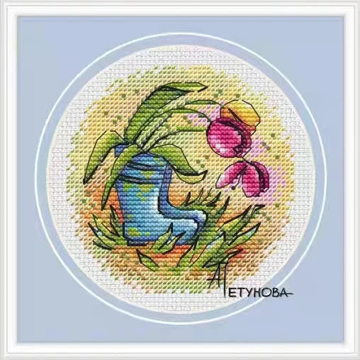 1857 Cross Stitch Set Chinese Cross