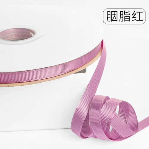 91m/roll 1cm 3/8" Rib Ribbon