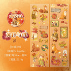 55mm*2m PET Die cut Masking Tape Stickers Retro Cartoon