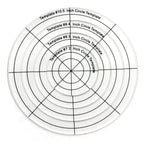 10Pcs Acrylic Template Set Quilting Template Free Motion Sewing Ruler