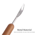 6-piece Pottery, Ceramic, Clay Sculpture Art Scraper Tool Set