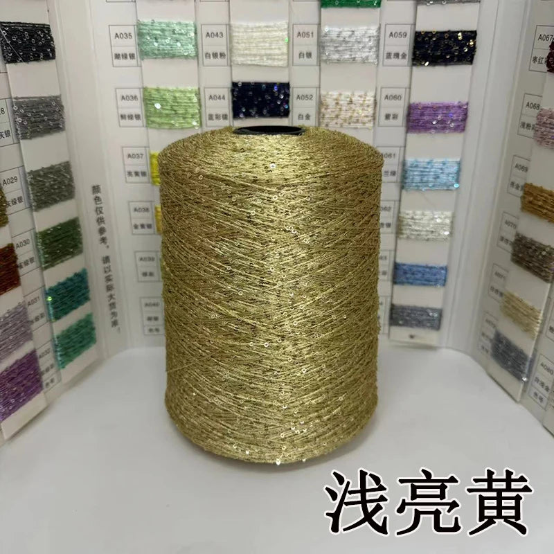 Sequins Beaded Yarn