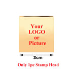 Custom Pottery Stamp for Clay Logo Design Personalized Customized Stamp