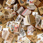 80pcs Scrapbooking Paper Rose Plant Fairy