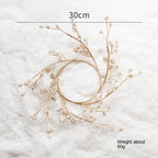 Water Drop Vine Wreath Door Hanging