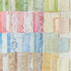 30Sheets/Bag Mixed Material Paper Scrapbook Embossed Paper