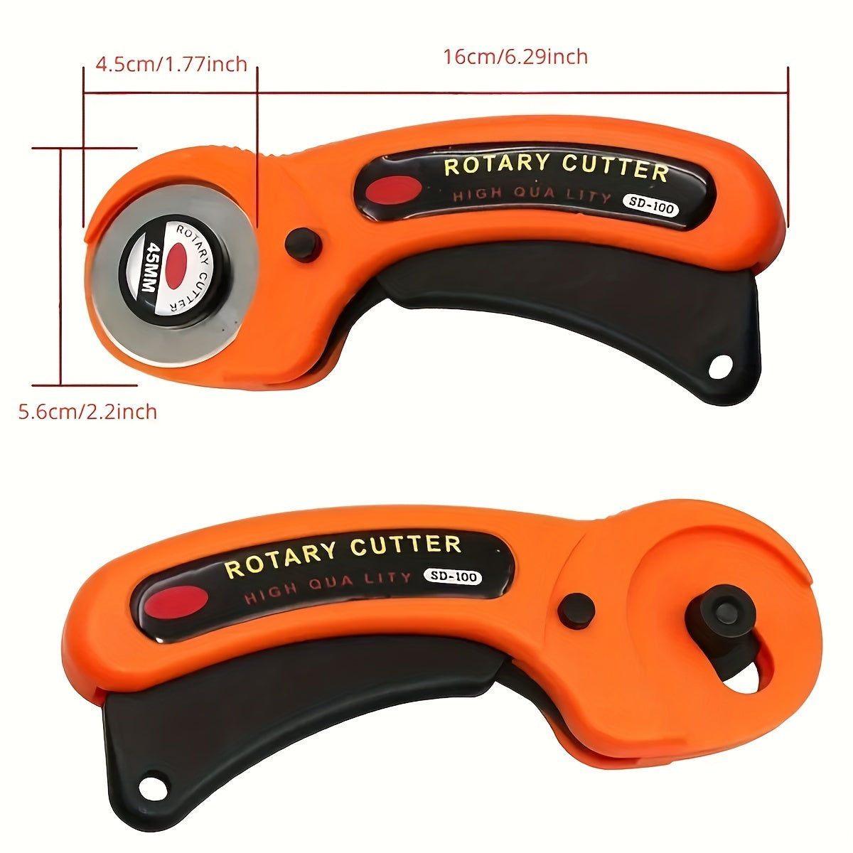1/5pcs 45mm Extra-Large Patchwork Rotary Cutter