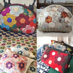 100 Pieces Japanese Gold-Stamped Quilting Fabric Strips