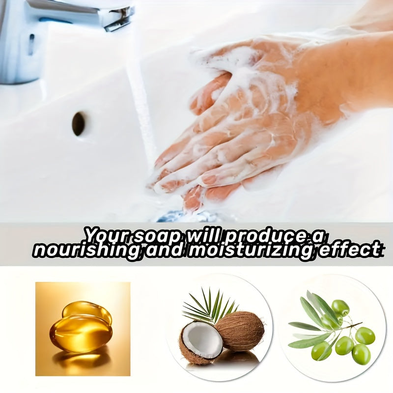 Coconut oil melt pour soap base