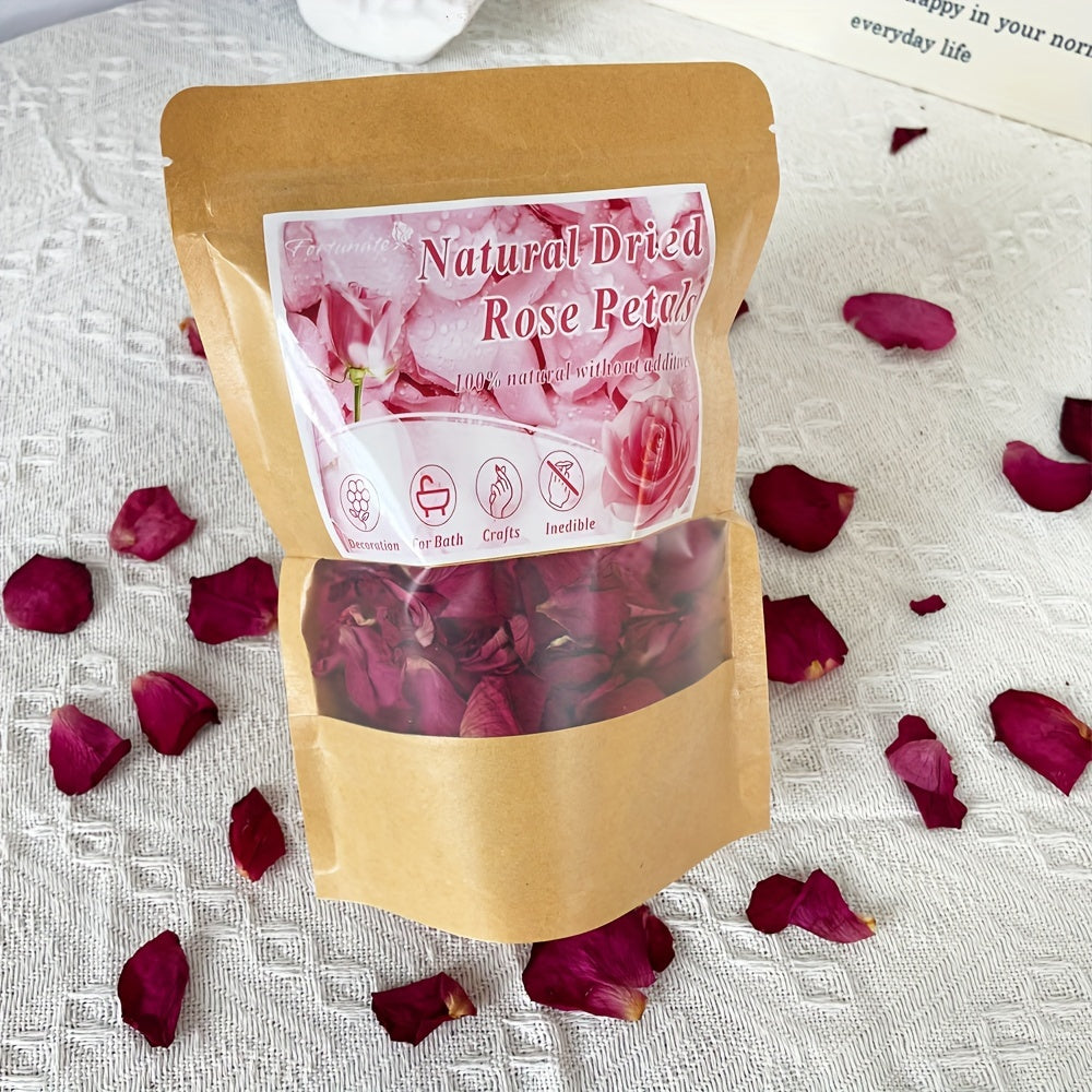 1.75oz/50g Natural Dried Red Rose Petals