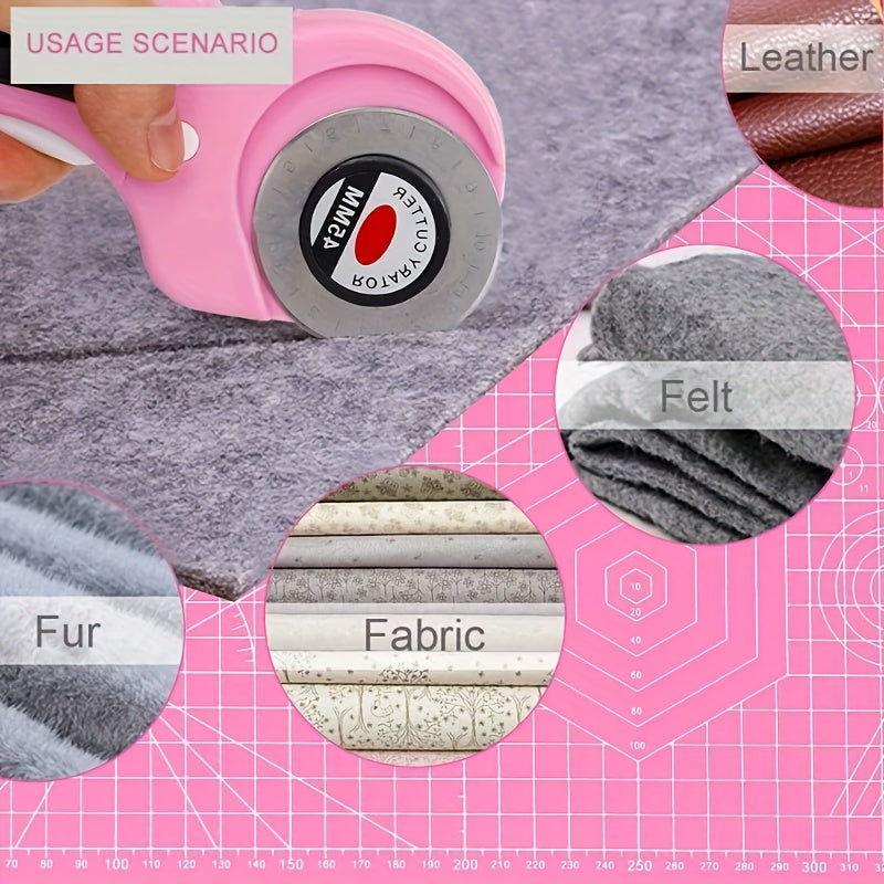 45mm Rotary Cutter With 5 Extra Blades