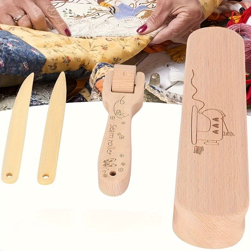 Solid Wood Pressing Plate and Ironing Tool Kit